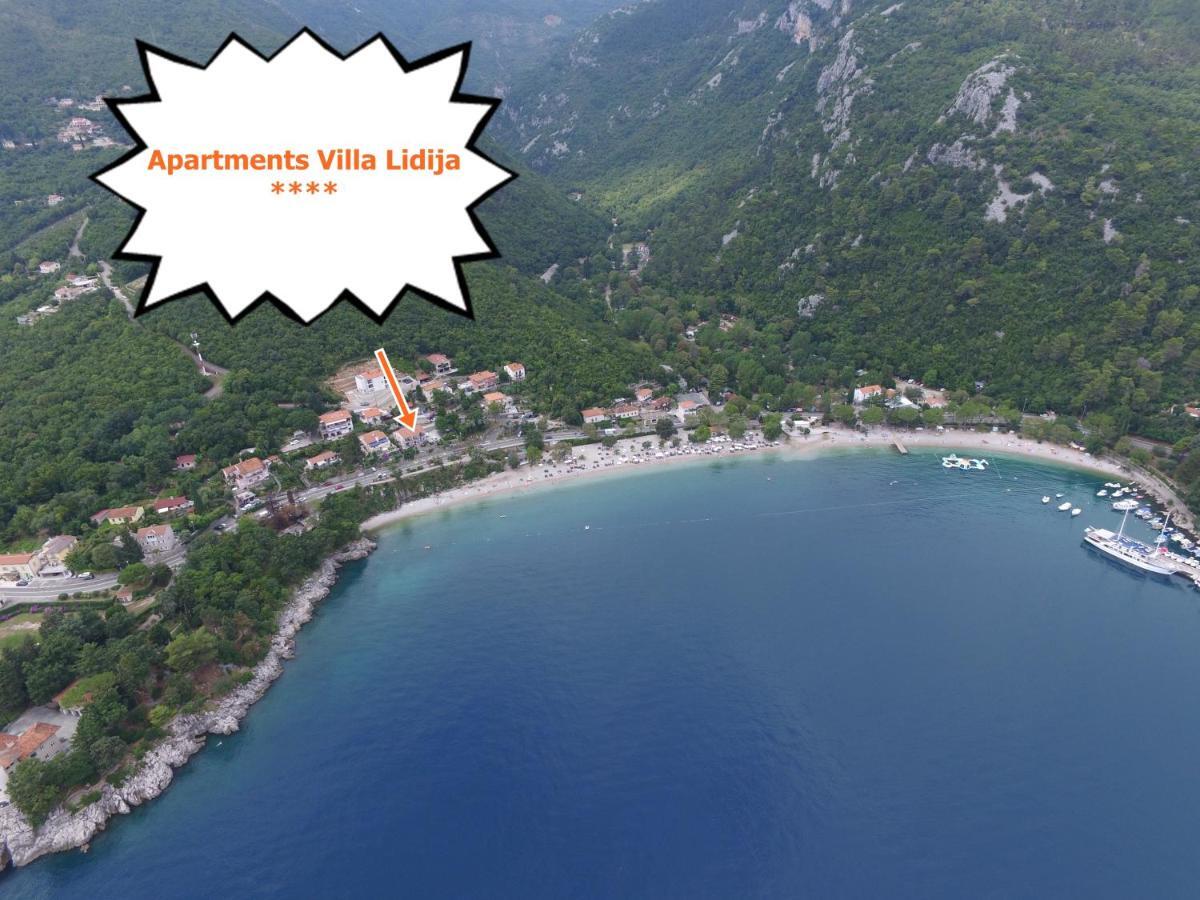 Apartment Villa Lidija Lovran Bagian luar foto